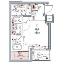 クレヴィスタ板橋本蓮沼　　　　　の物件間取画像